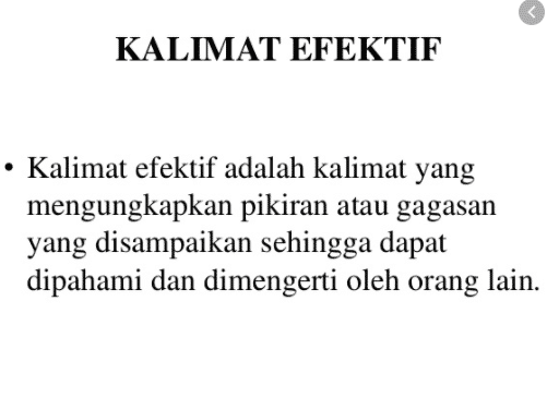 Ciri-ciri Kalimat Efektif: Pengertian, Struktur, Tema, Unsur

 – AAcial