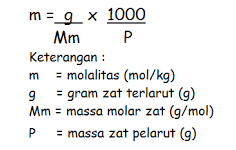 Definisi “Molalitas & Fraksi Mol” & (Kel

 – AAcial