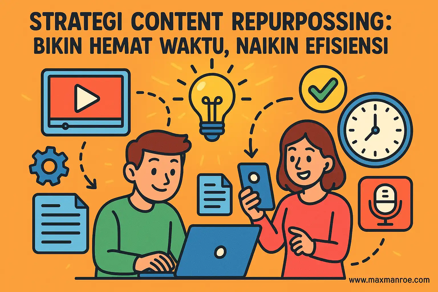 Strategi Content Repurposing: Bikin Hemat Waktu, Naikin Efisiensi – AAcial