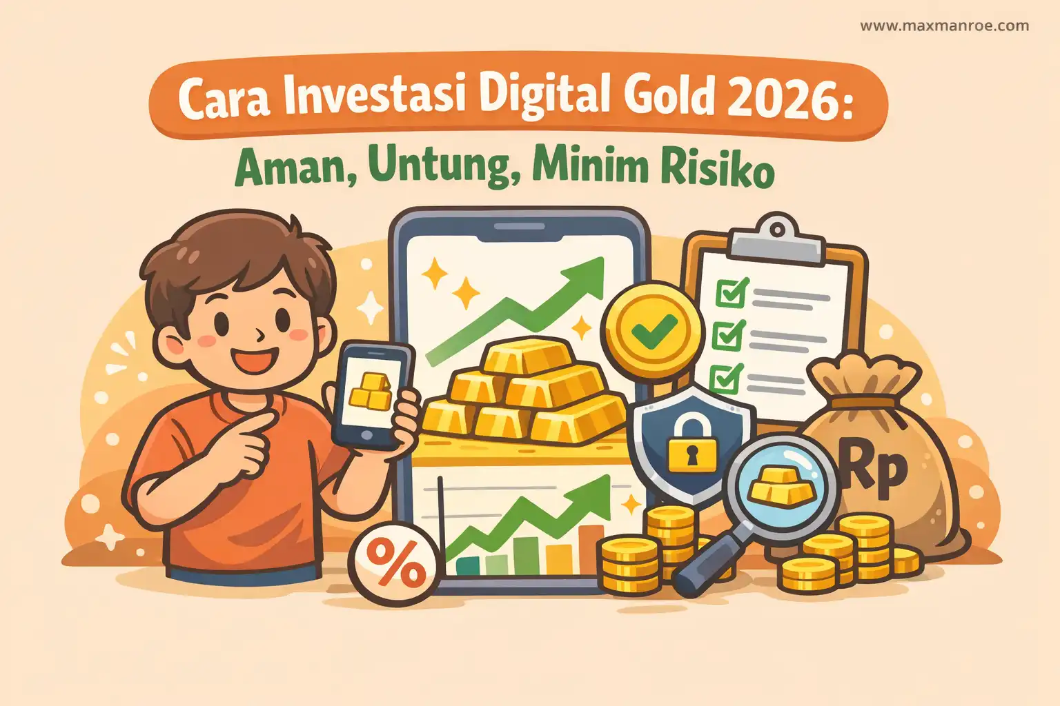 Cara Investasi Digital Gold 2026: Aman, Untung, Minim Risiko – AAcial